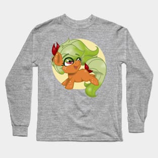 Green Pony Long Sleeve T-Shirt